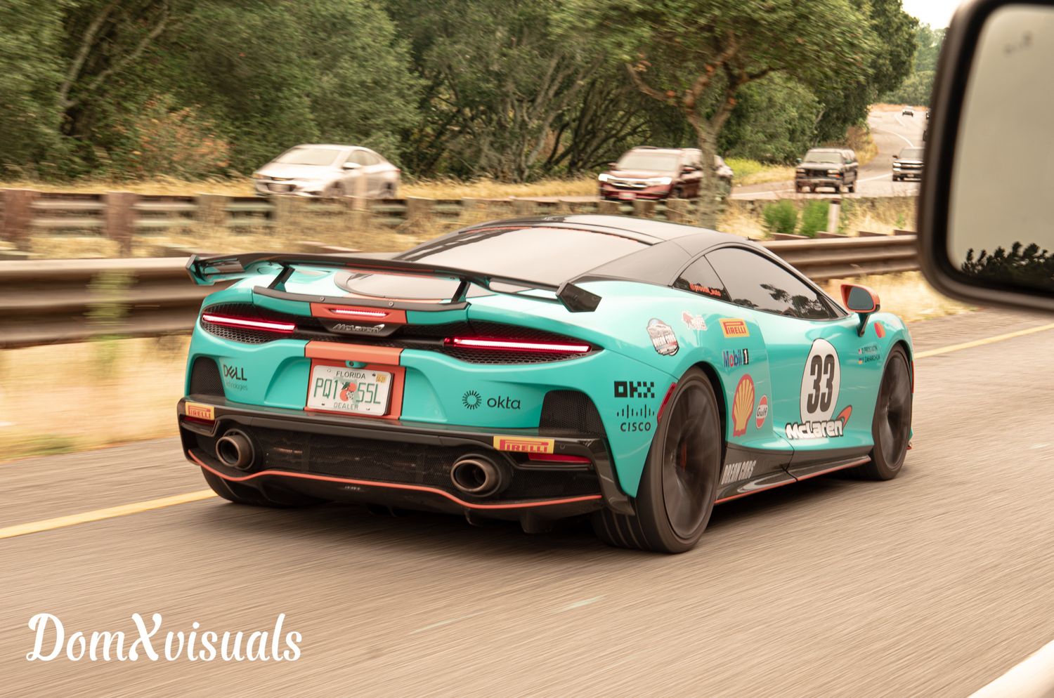McLaren GT rear end Rollers