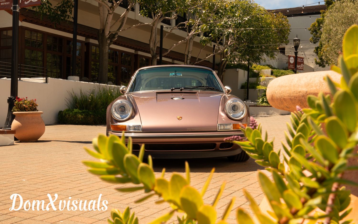 Rose Gold Porsche Singer