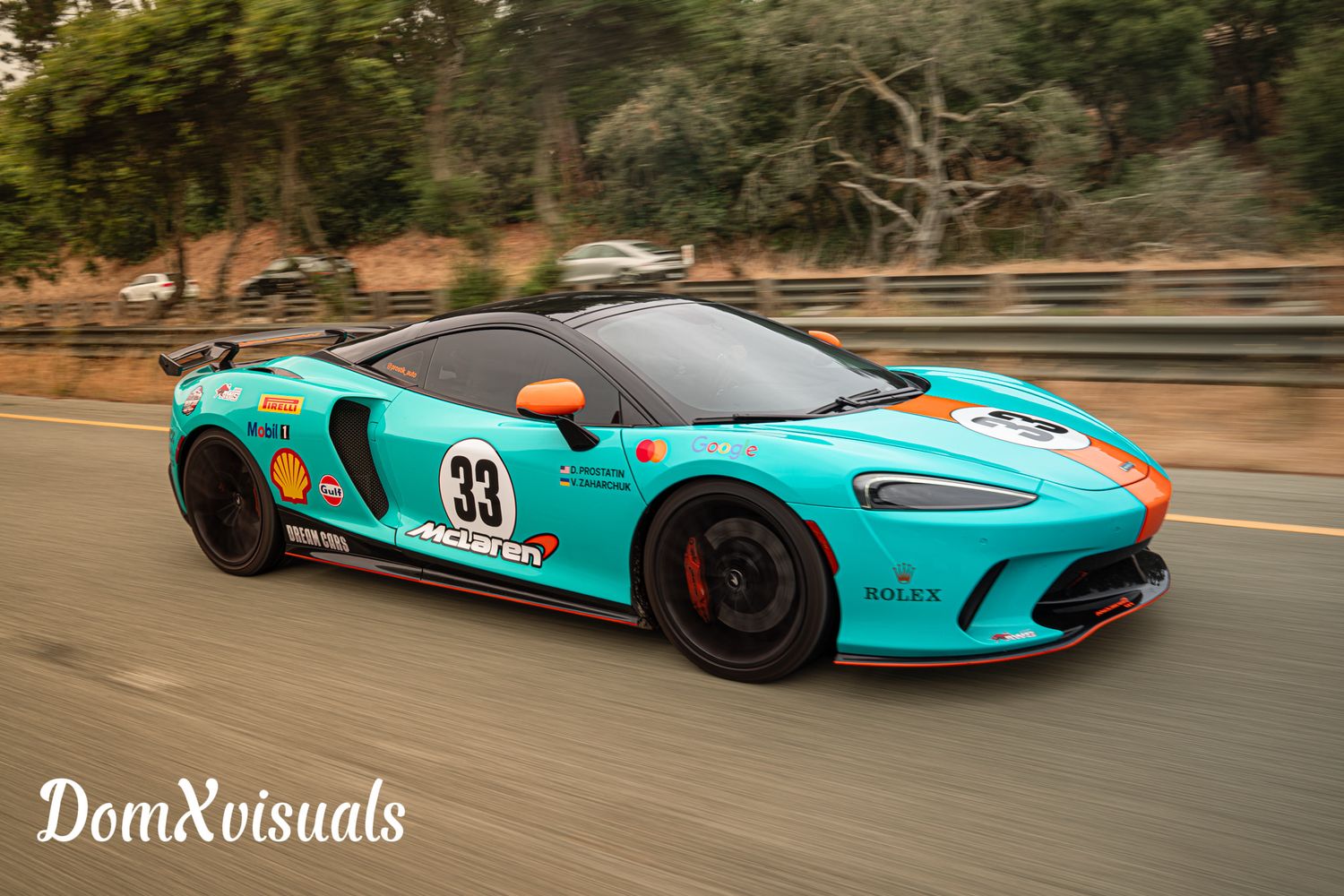 Mclaren GT Front side Rollers
