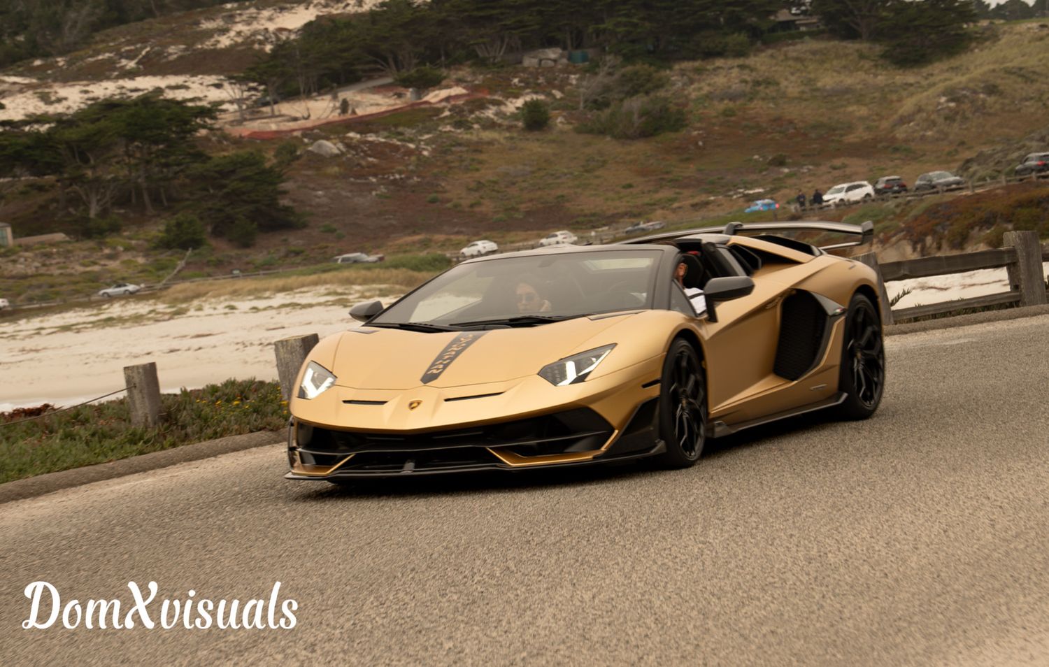 Gold Lamborghini SVJ