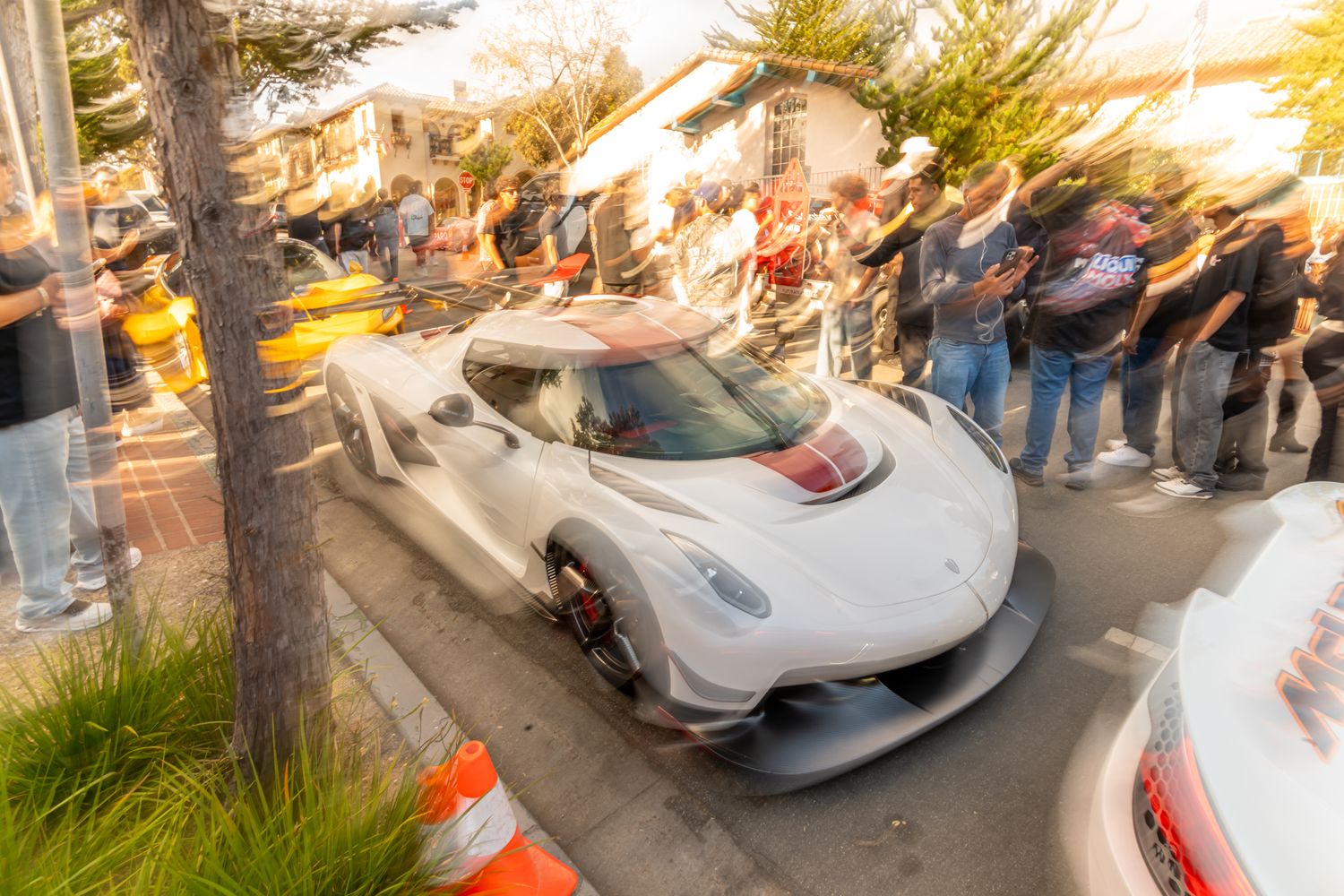 Blurry Koenigsegg Jesko