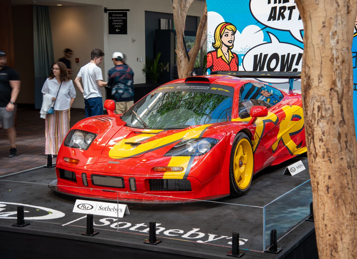 McLaren F1 GTR pop art