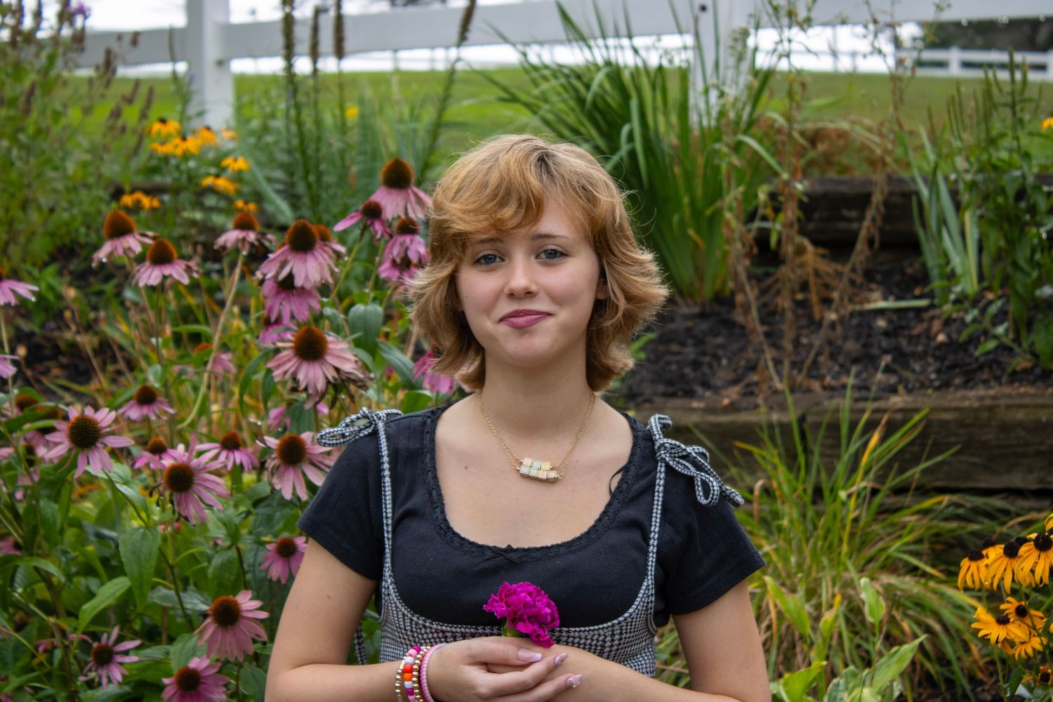 Senior photo, graduation