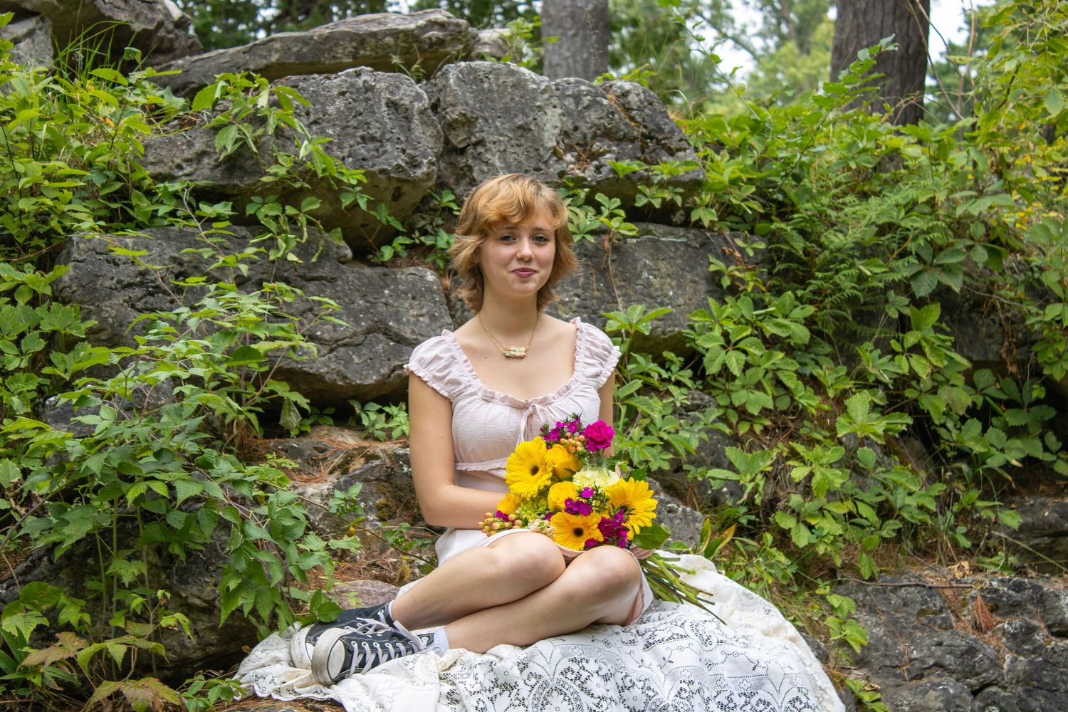 Senior photo session, graduation