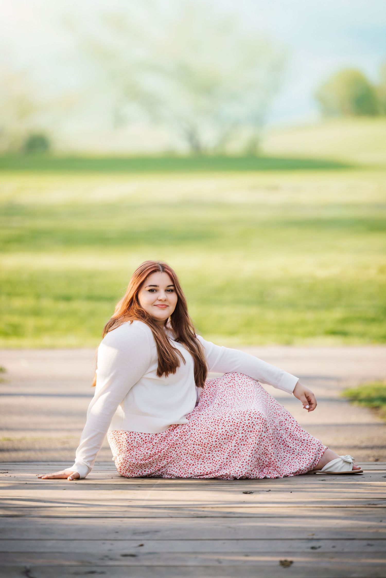 Professional senior portrait graduation photo / photography
