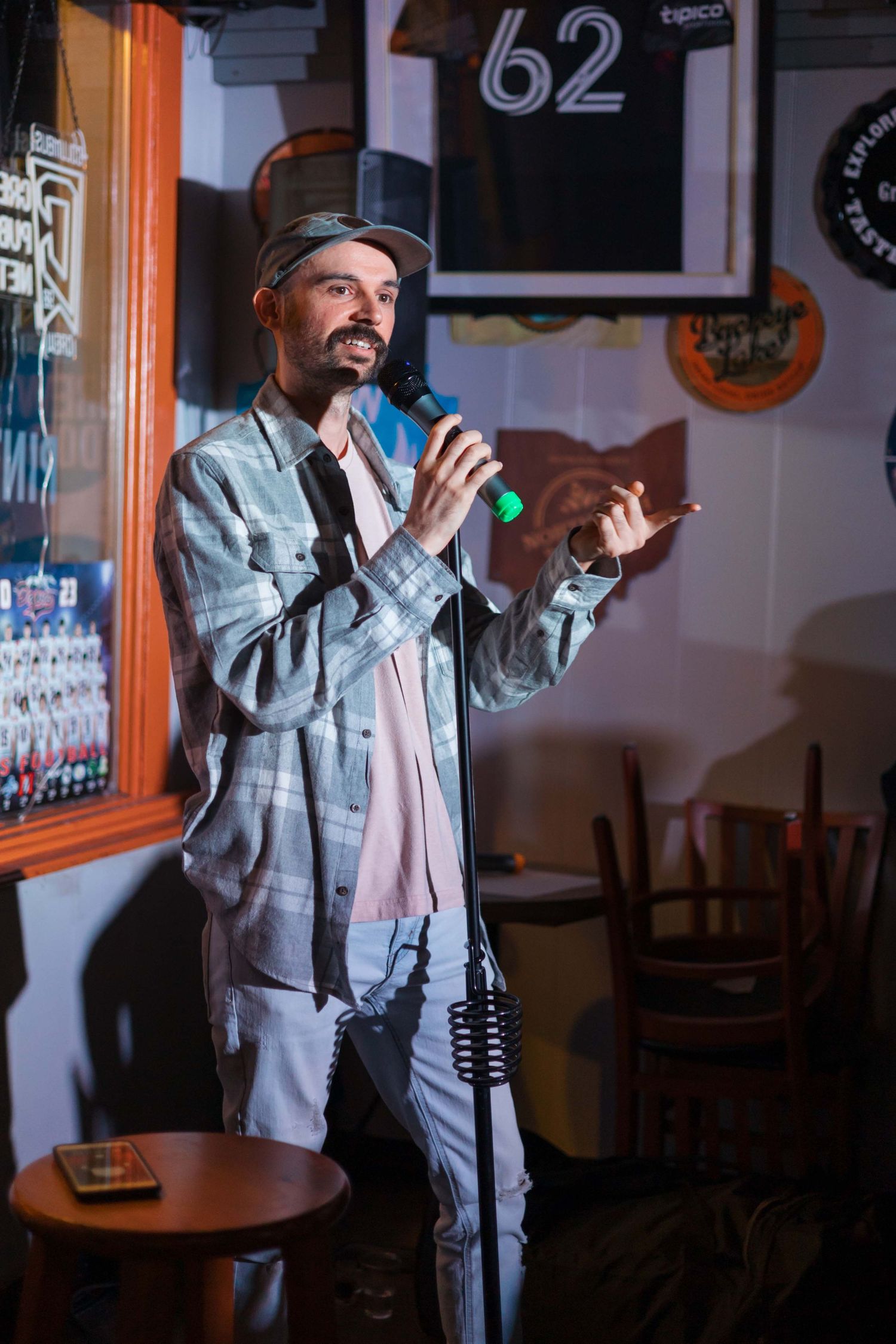 Stand up comedy professional photography / photographer / photo - Austin Robertson