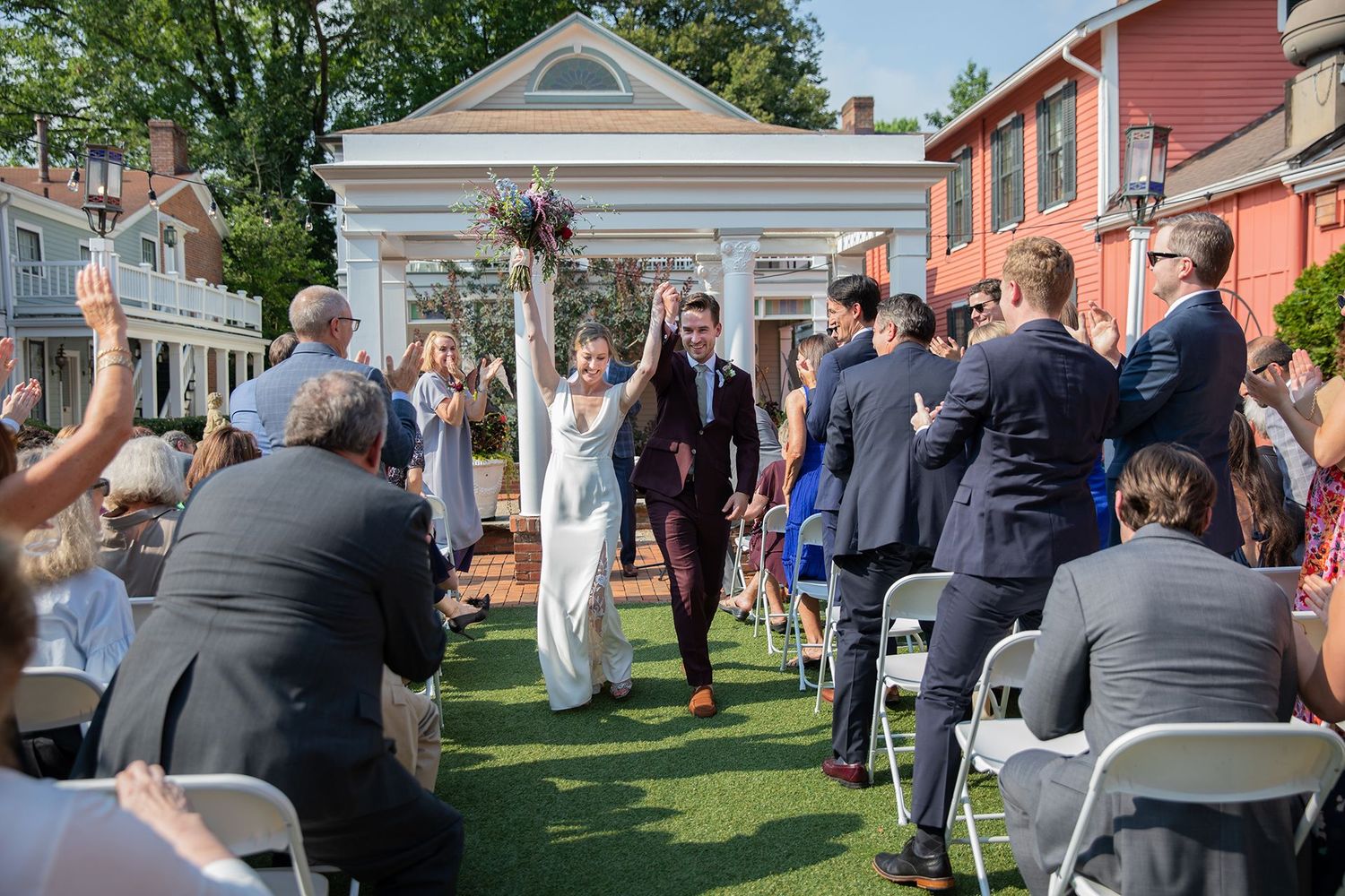 Professional Wedding Photo taken by a Photographer / Photography Buxton Inn in Newark