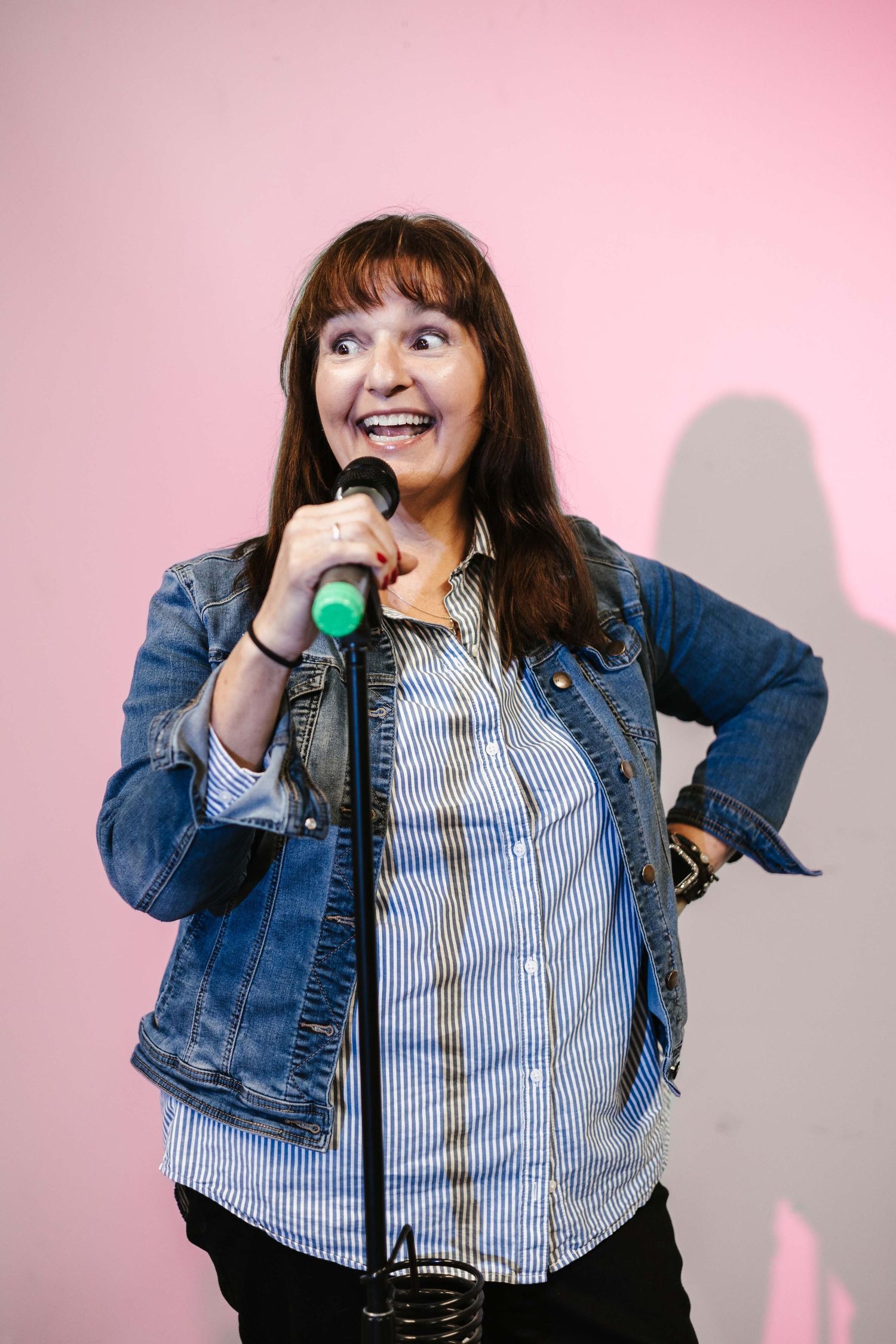 Stand up comedy professional photography / photographer / photo - Patsy B