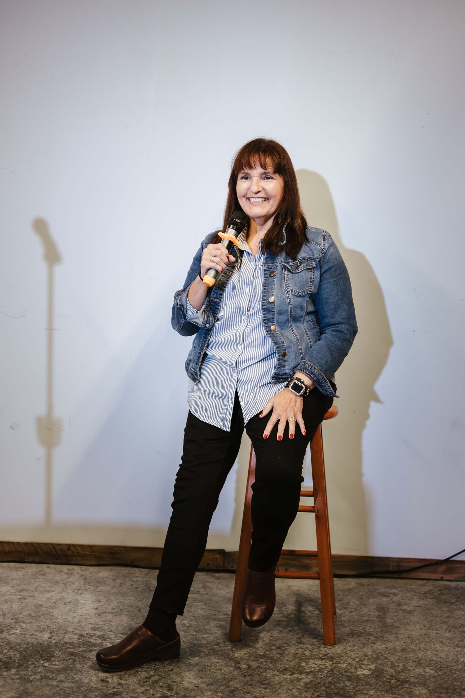 Stand up comedy professional photography / photographer / photo - Patsy B