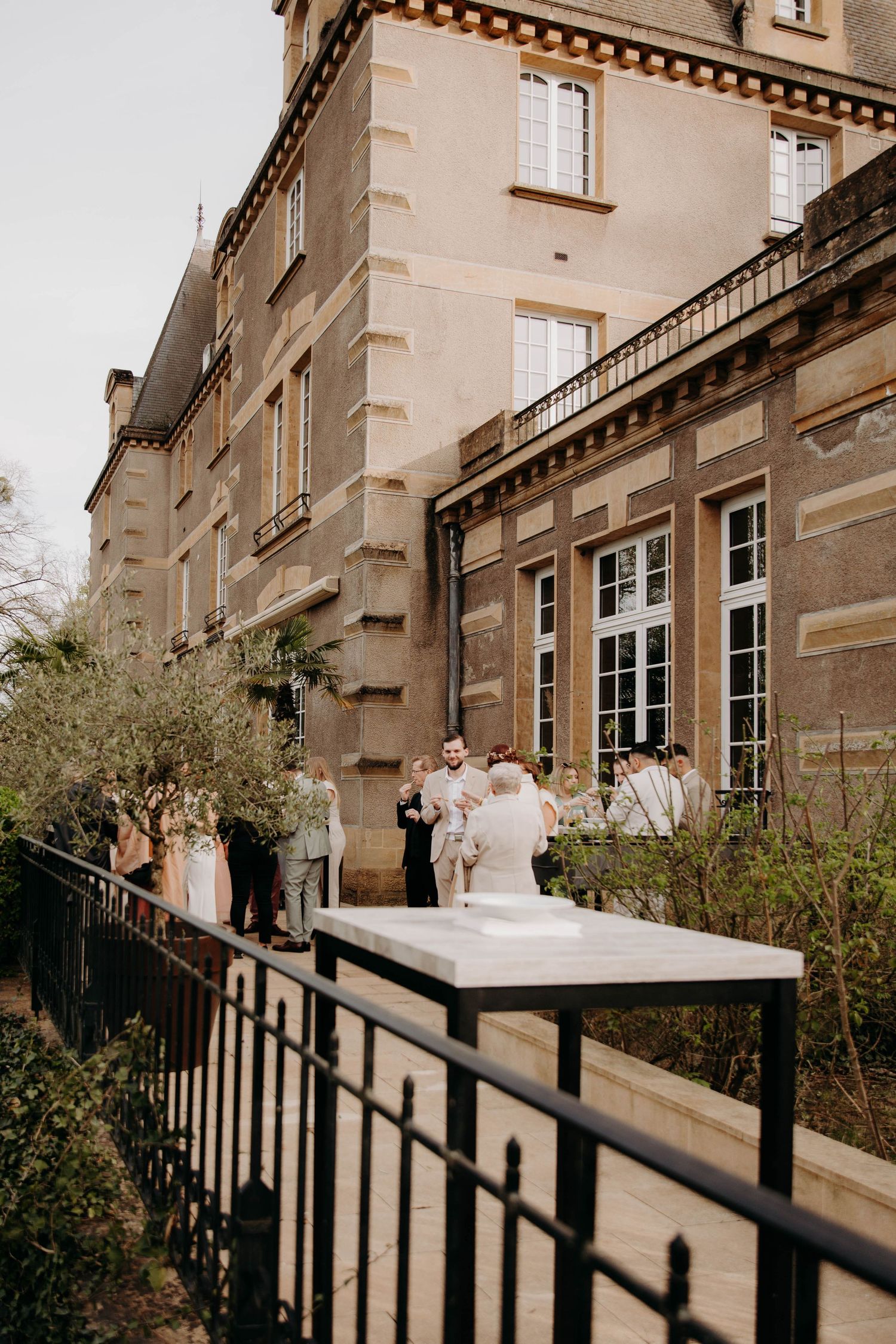 réception mariage  chateau