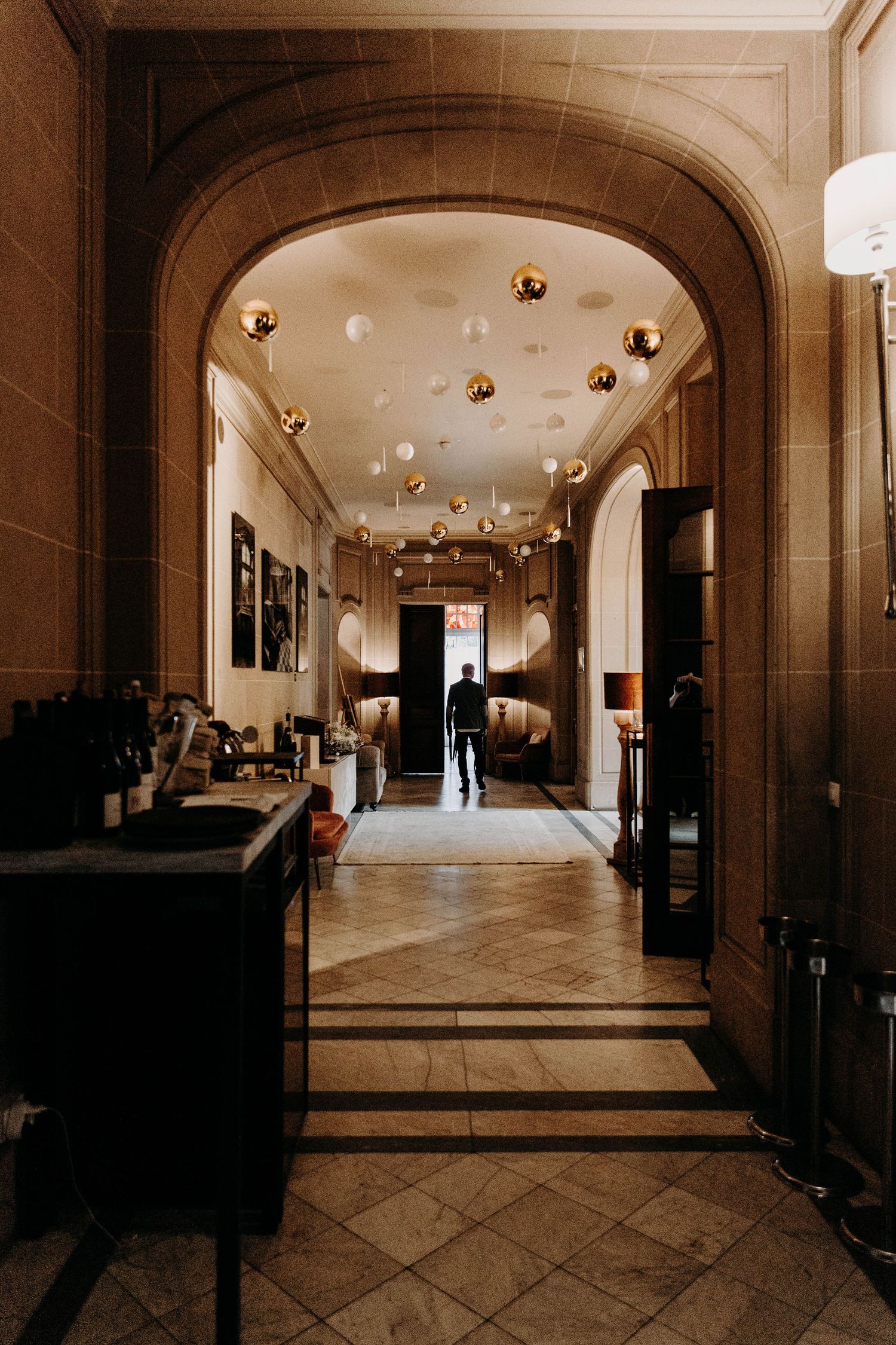 Chateau mariage intérieur