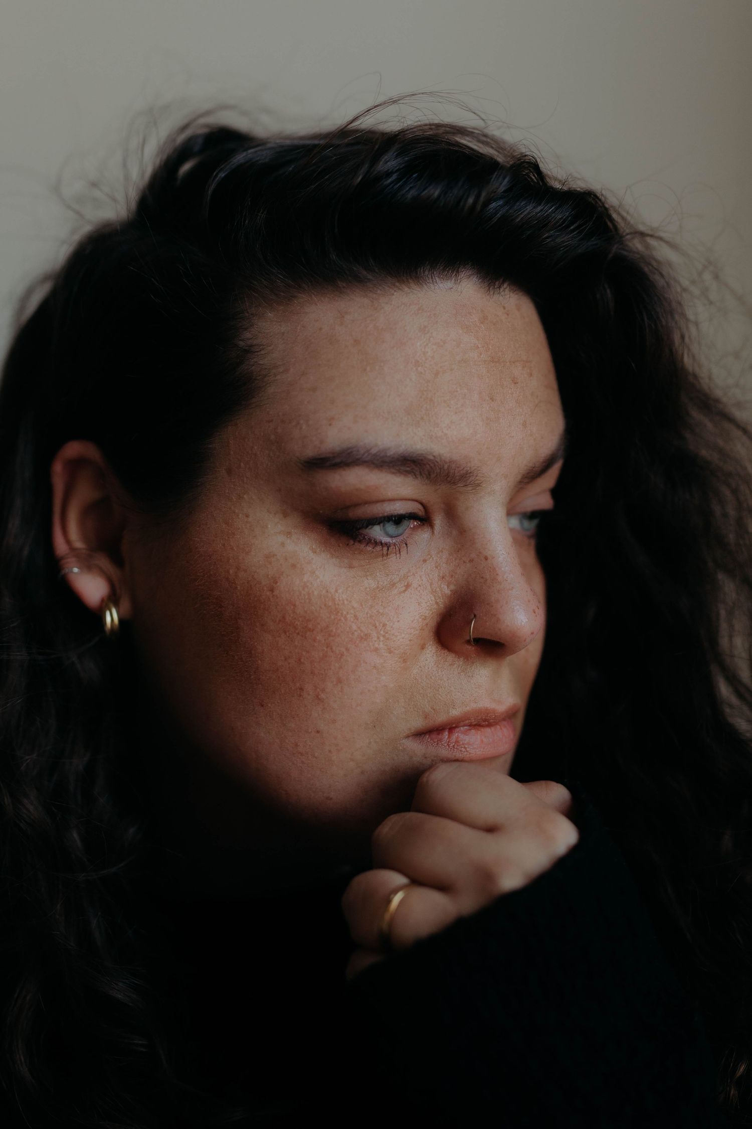 femme autoportrait