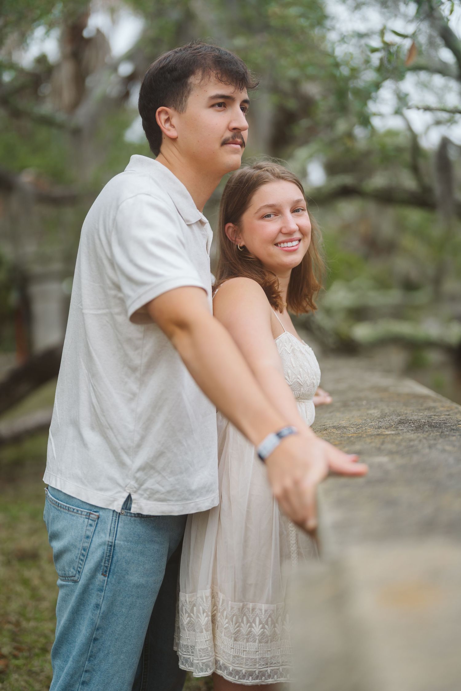 Engagement session downtown jacksonville