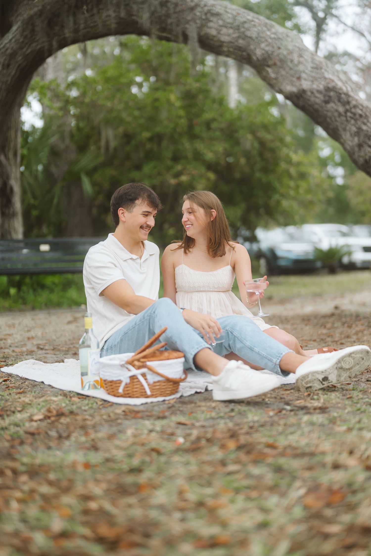 Engagement session downtown jacksonville