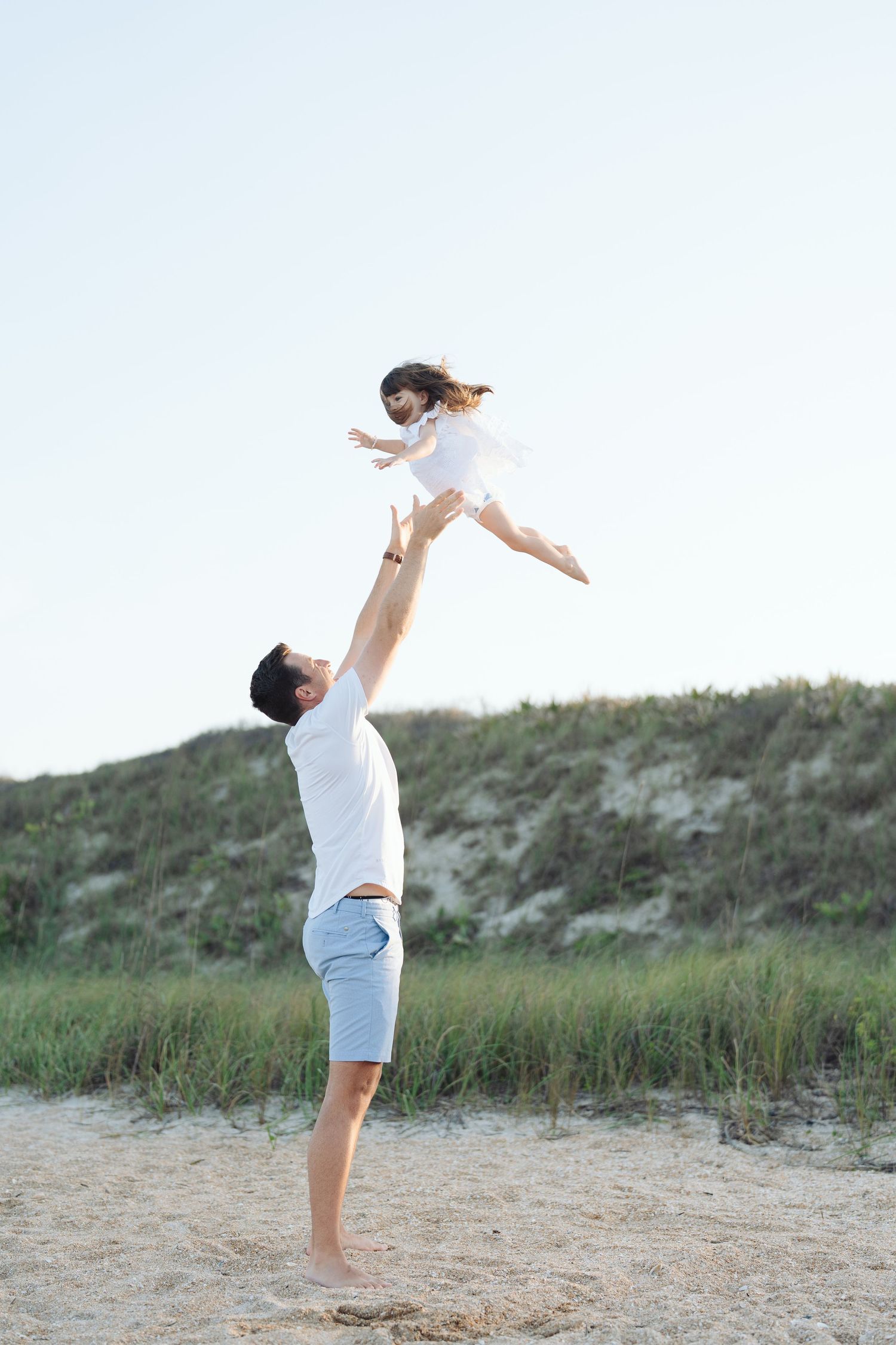 Family photoshoot ponte vedra beach sunset