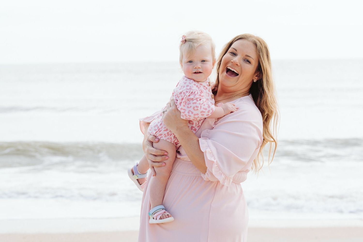 Family photoshoot ponte vedra beach sunset