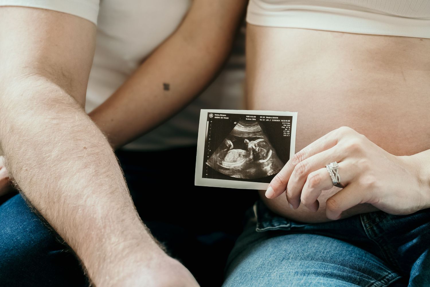 Family photography St. Johns maternity in home outdoor session