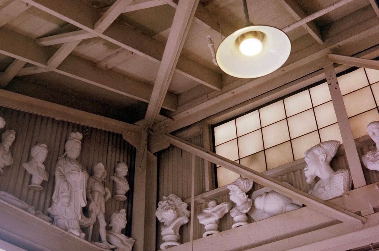 Statues shot on 35mm film- 2019