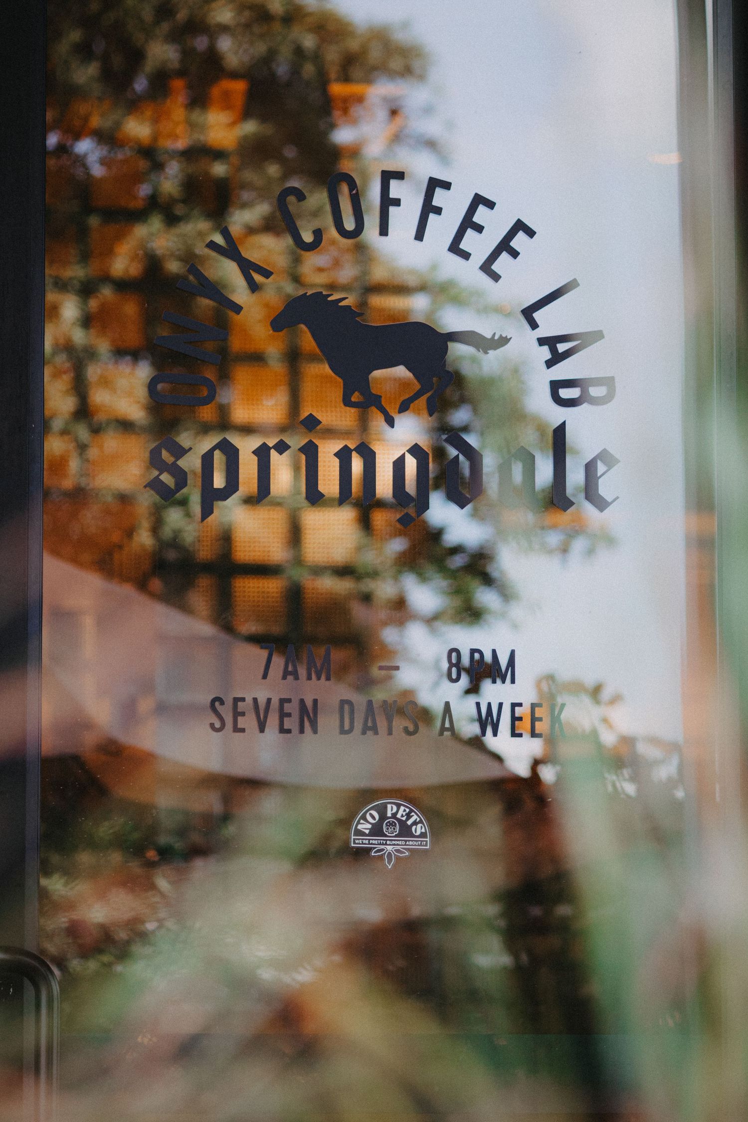 Photography of Onyx Coffee shop.