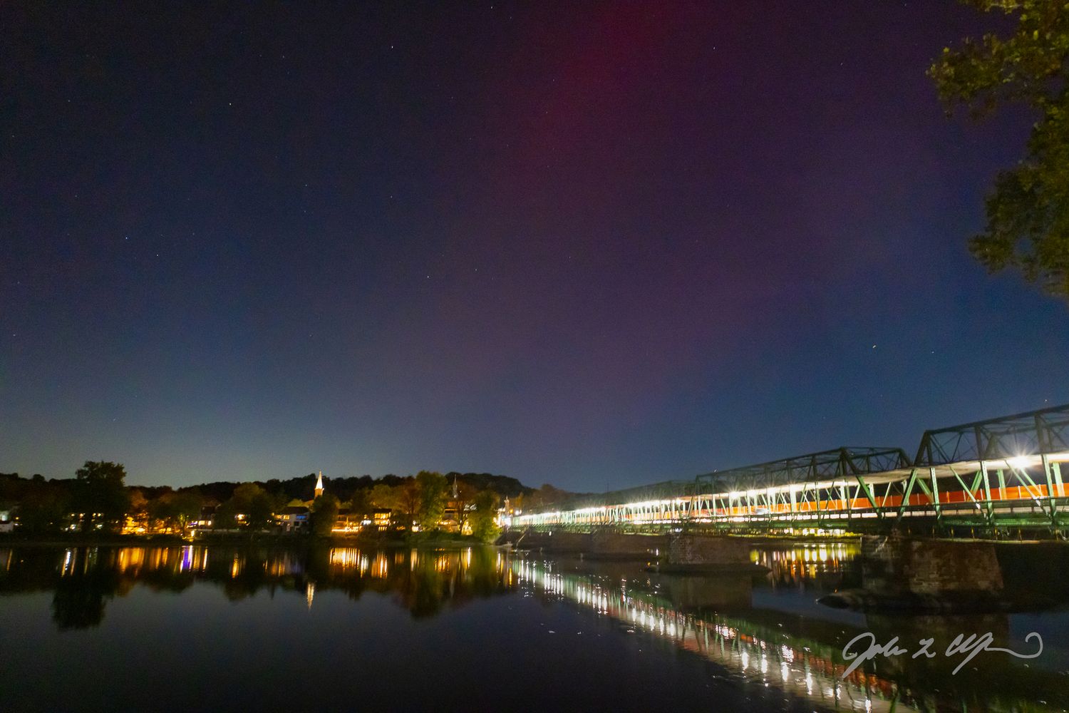 Northern Lights New Hope Lambertville Bridge Street