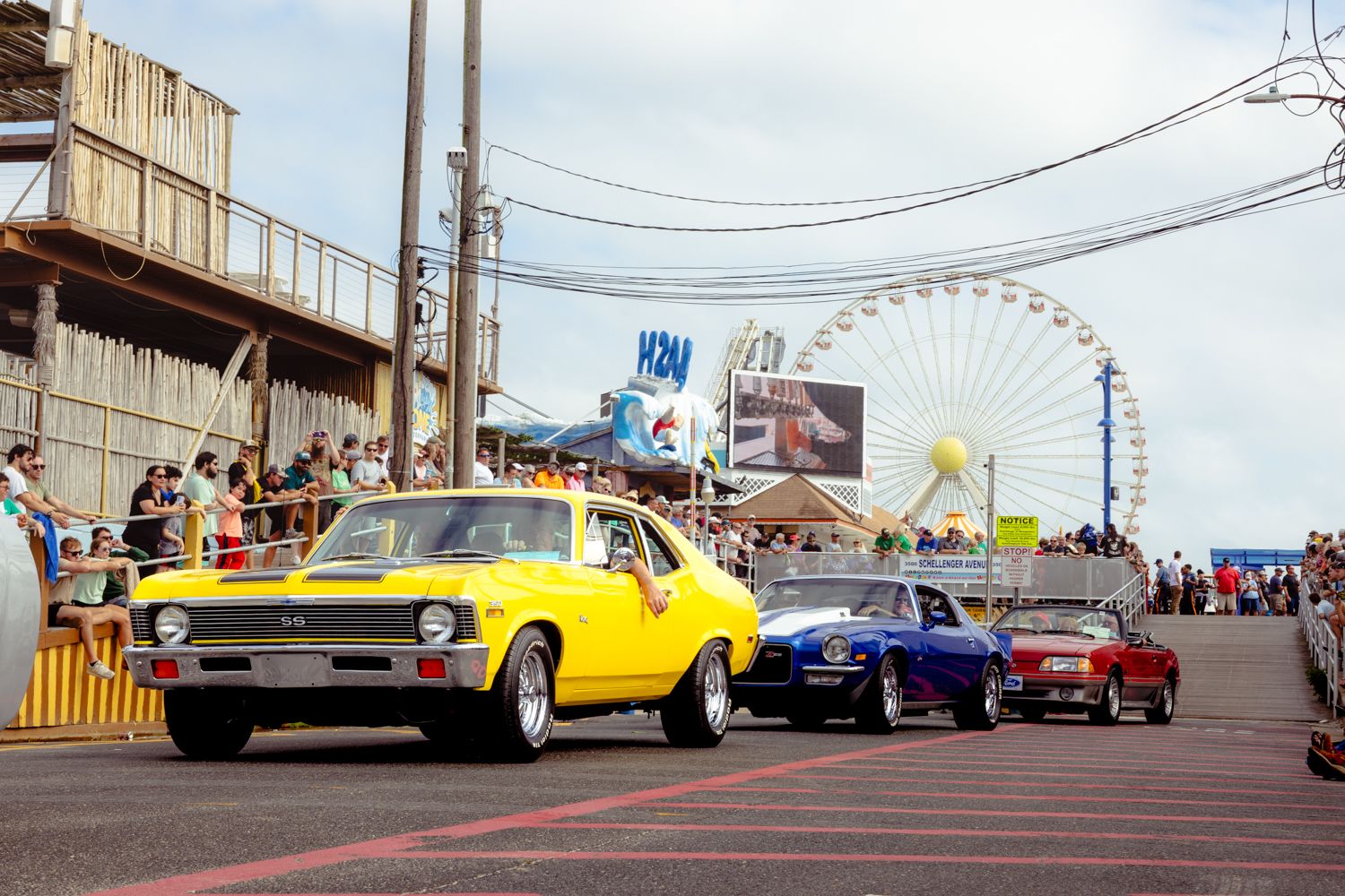 Wildwood Classic Car Show Primary Color Cars by Marriner's Landing