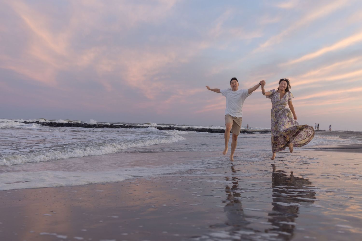 Beach Engagement Photo Shoot