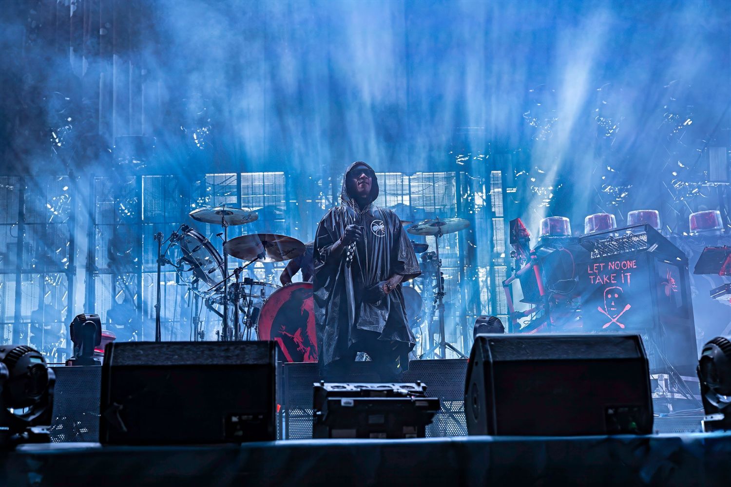The Prodigy live on stage at Mare Nostrum Festival, Fuengirola, Málaga