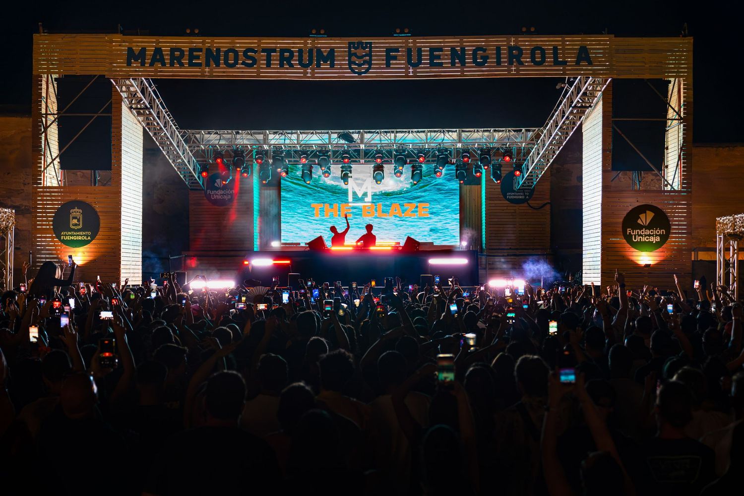 Live concert photography at Mare Nostrum Festival in Fuengirola, Málaga