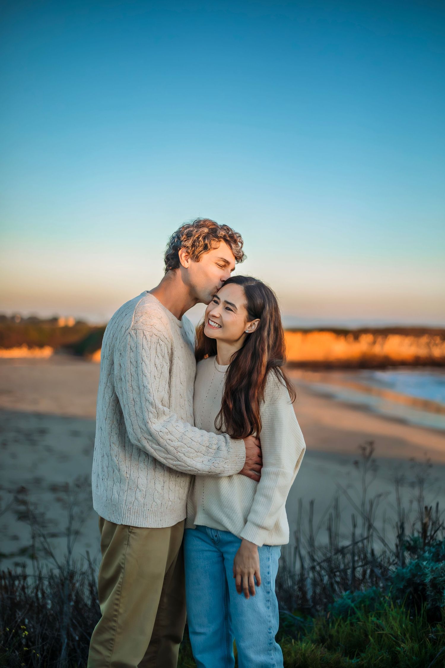 Family photo session at Wilder Ranch in Santa Cruz, candid moments, coastal scenery, and a warm, relaxed outdoor setting.