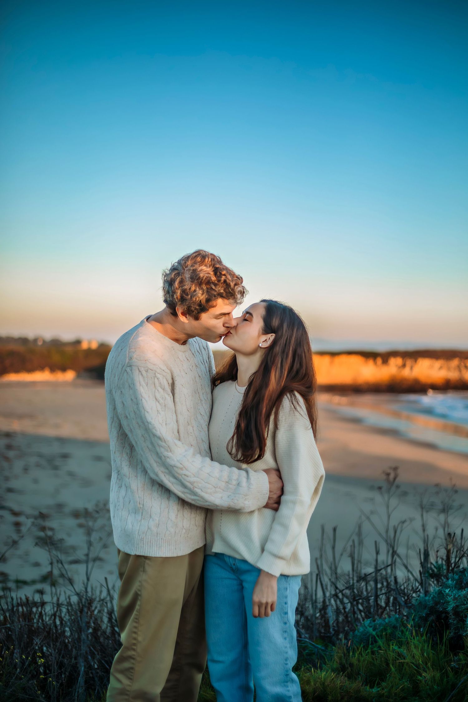 Family photo session at Wilder Ranch in Santa Cruz, candid moments, coastal scenery, and a warm, relaxed outdoor setting.