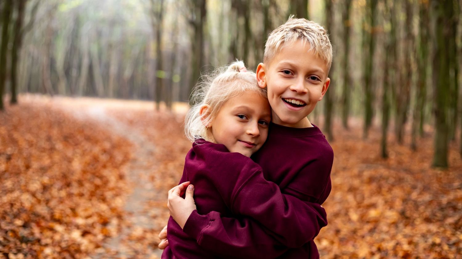 Natuurlijk broer en zus shoot