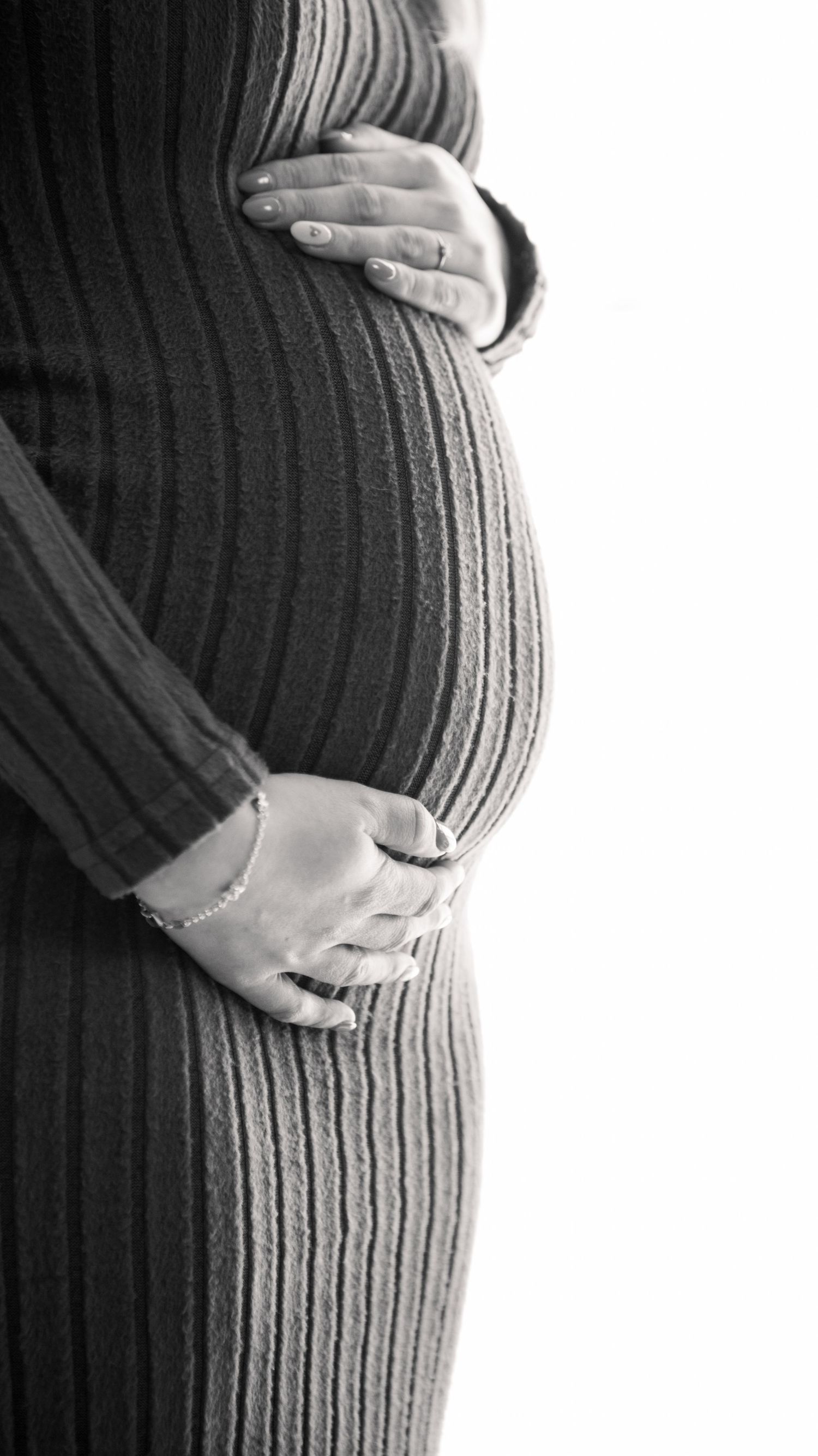 Dit is een maternity shoot