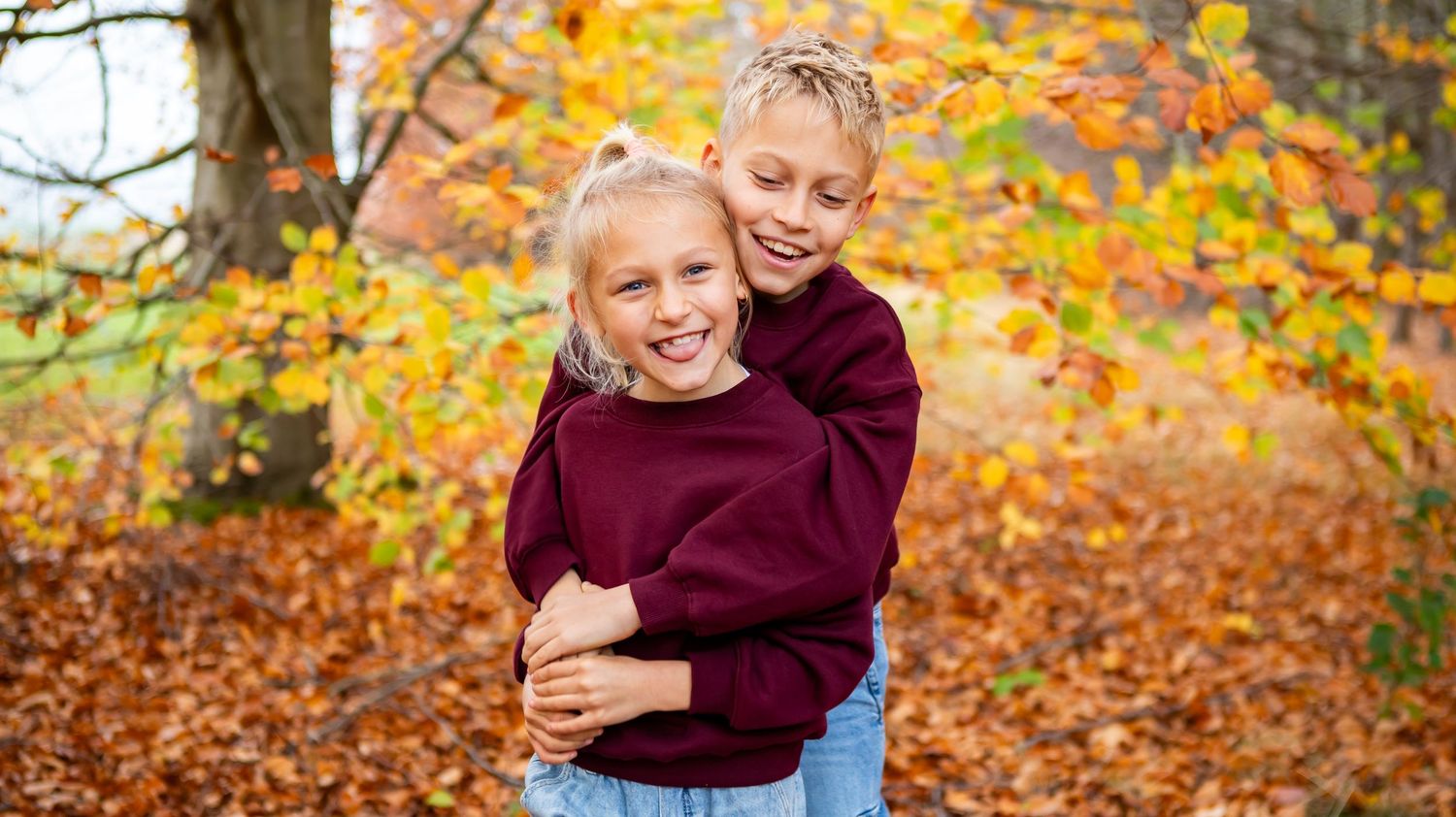 Natuur familie shoot