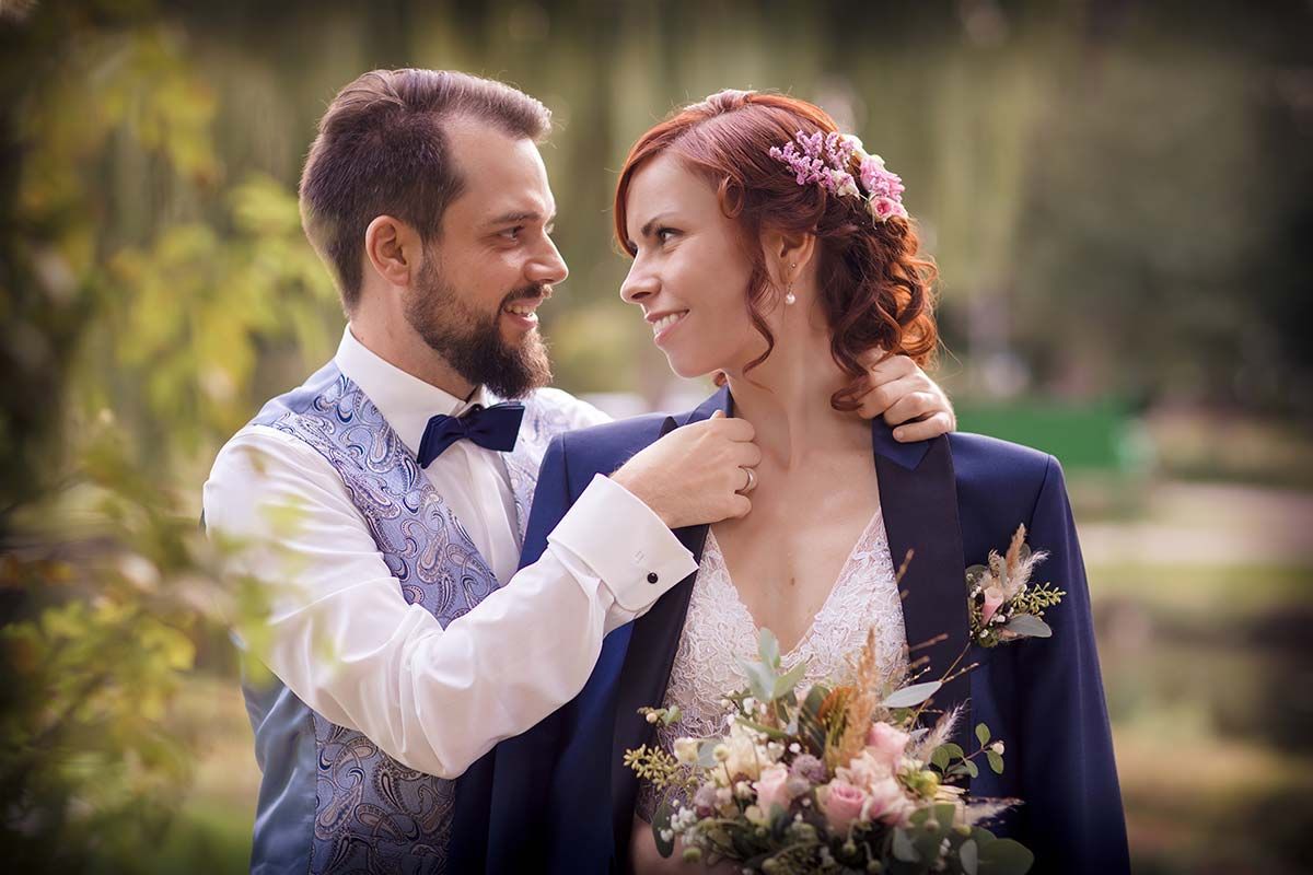 Hochzeitsfotograf Hamburg Hochzeitsportraits Braut und Bräutigam