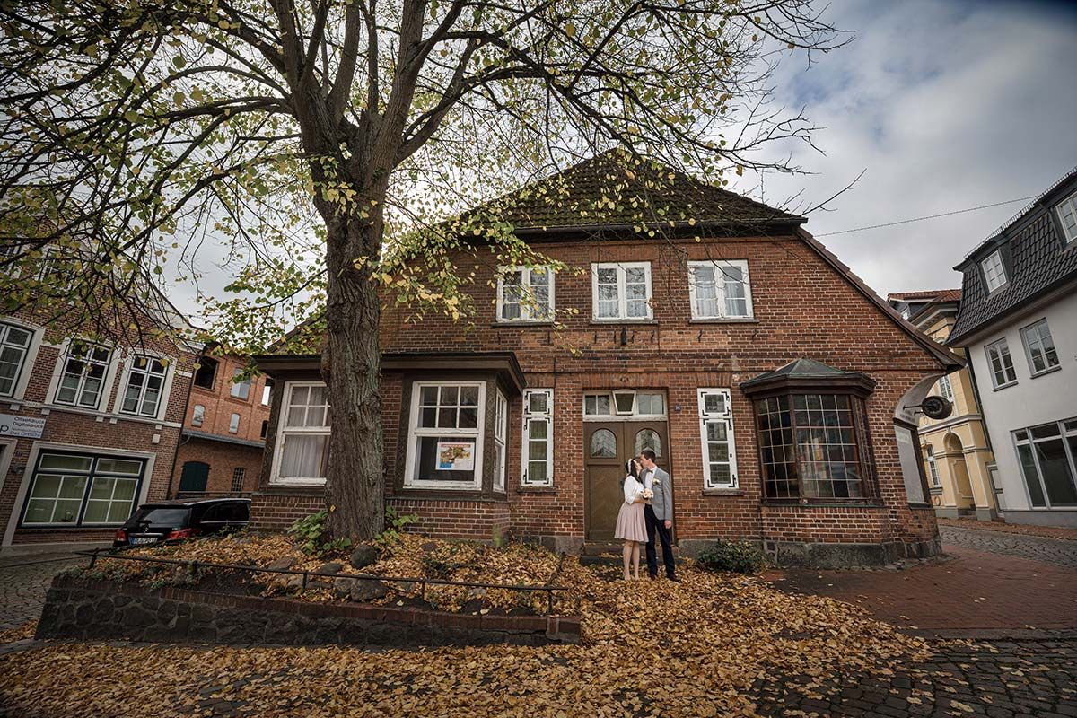 Hochzeitsfotograf Hamburg Hochzeitsportraits im Herbst