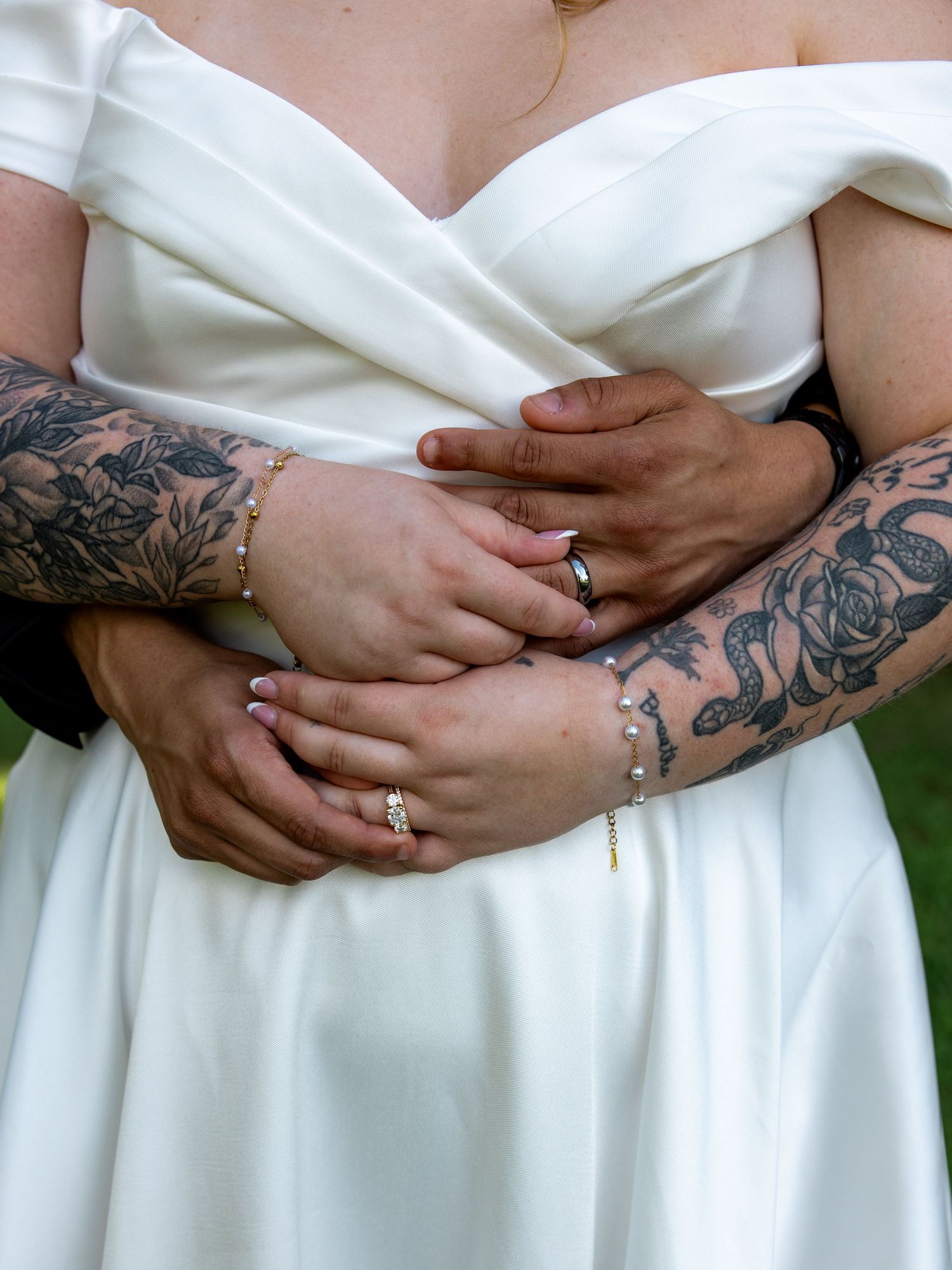 On May 14, 2026, the Holomans celebrated the beginning of their forever at Thompson Farm in South Carolina.