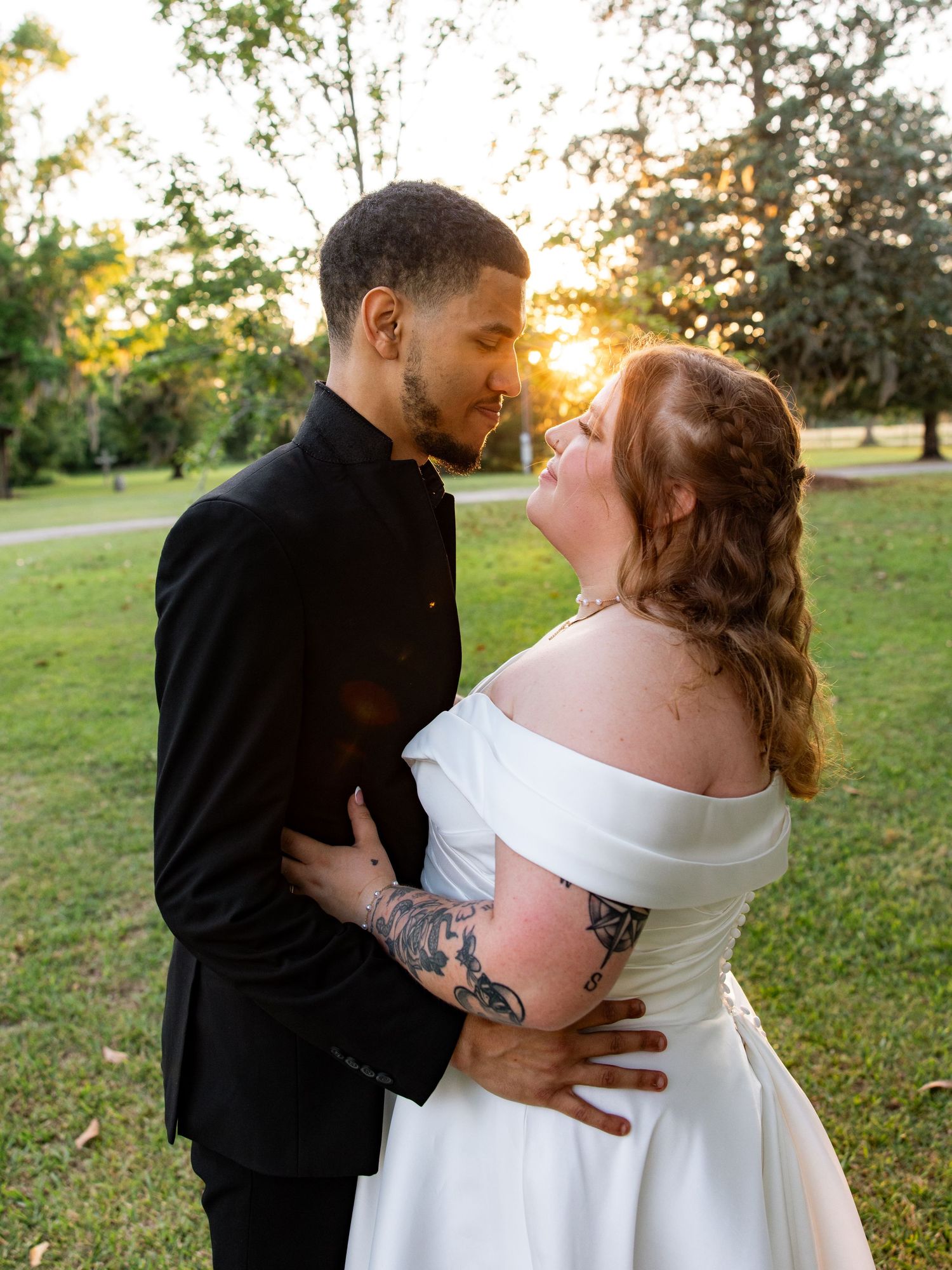 On May 14, 2026, the Holomans celebrated the beginning of their forever at Thompson Farm in South Carolina.