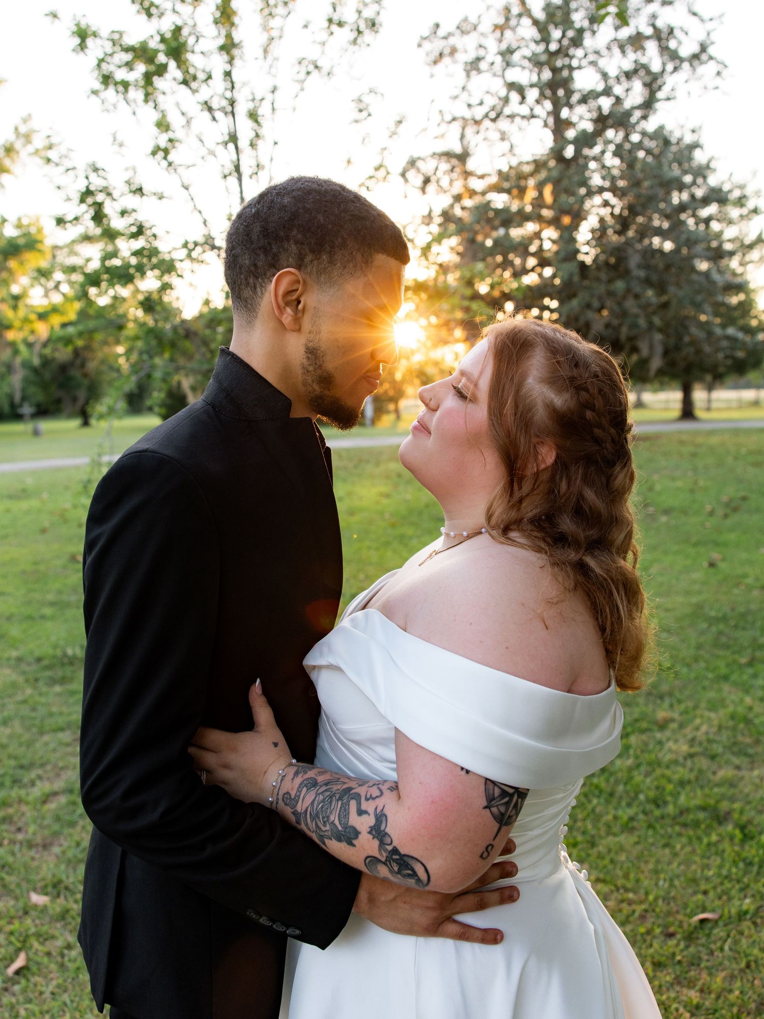 On May 14, 2026, the Holomans celebrated the beginning of their forever at Thompson Farm in South Carolina.
