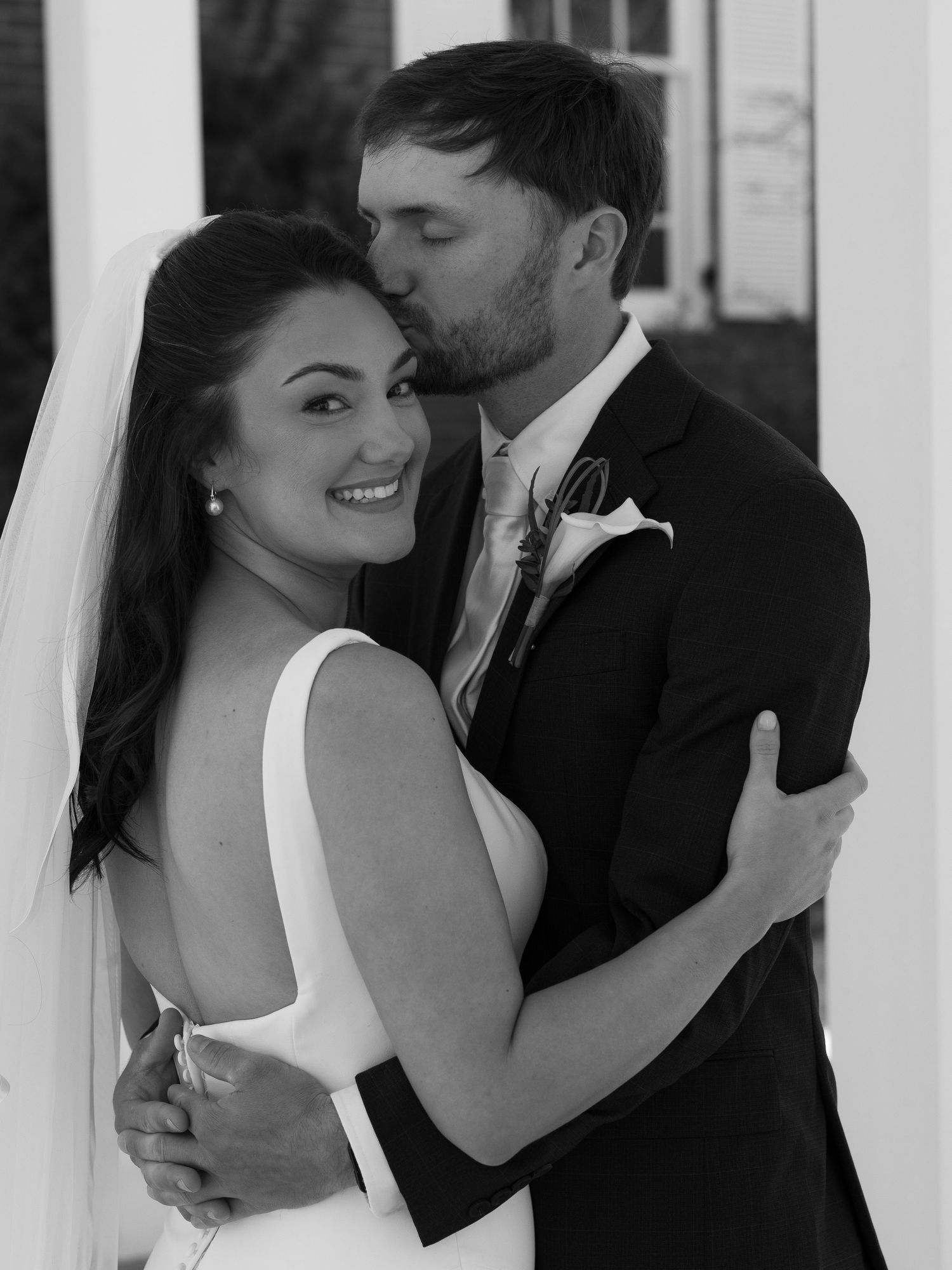 The Morrisons' wedding day in March 2026 was a beautiful blend of timeless tradition and coastal charm.