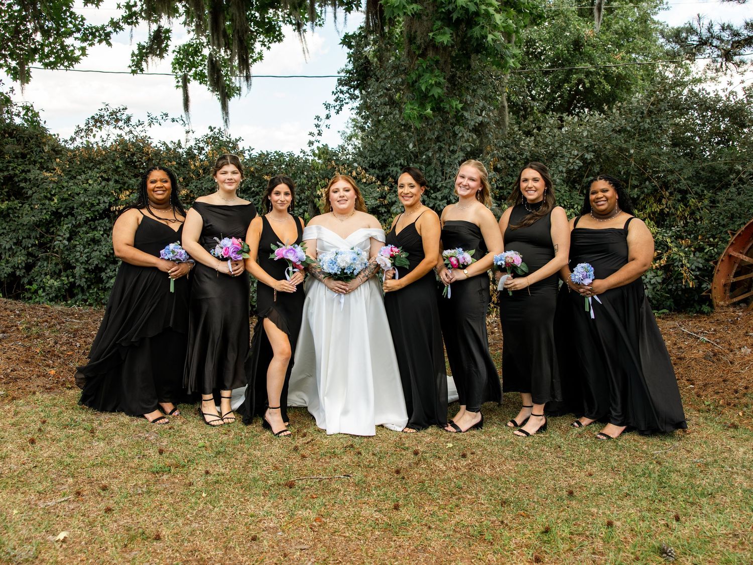 On May 14, 2026, the Holomans celebrated the beginning of their forever at Thompson Farm in South Carolina.