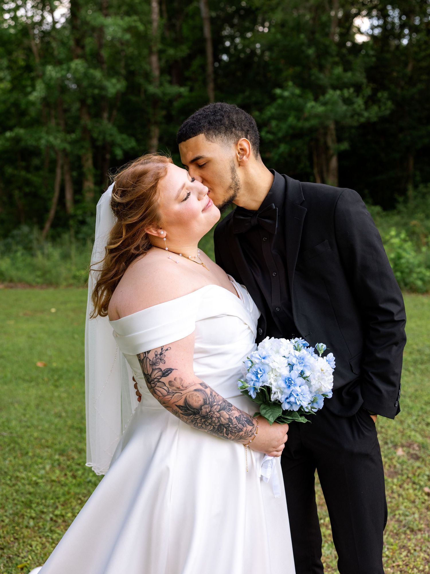 On May 14, 2026, the Holomans celebrated the beginning of their forever at Thompson Farm in South Carolina.