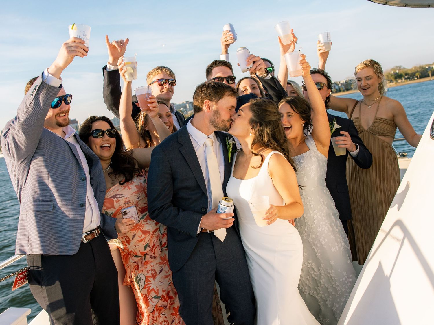 The Morrisons' wedding day in March 2026 was a beautiful blend of timeless tradition and coastal charm.