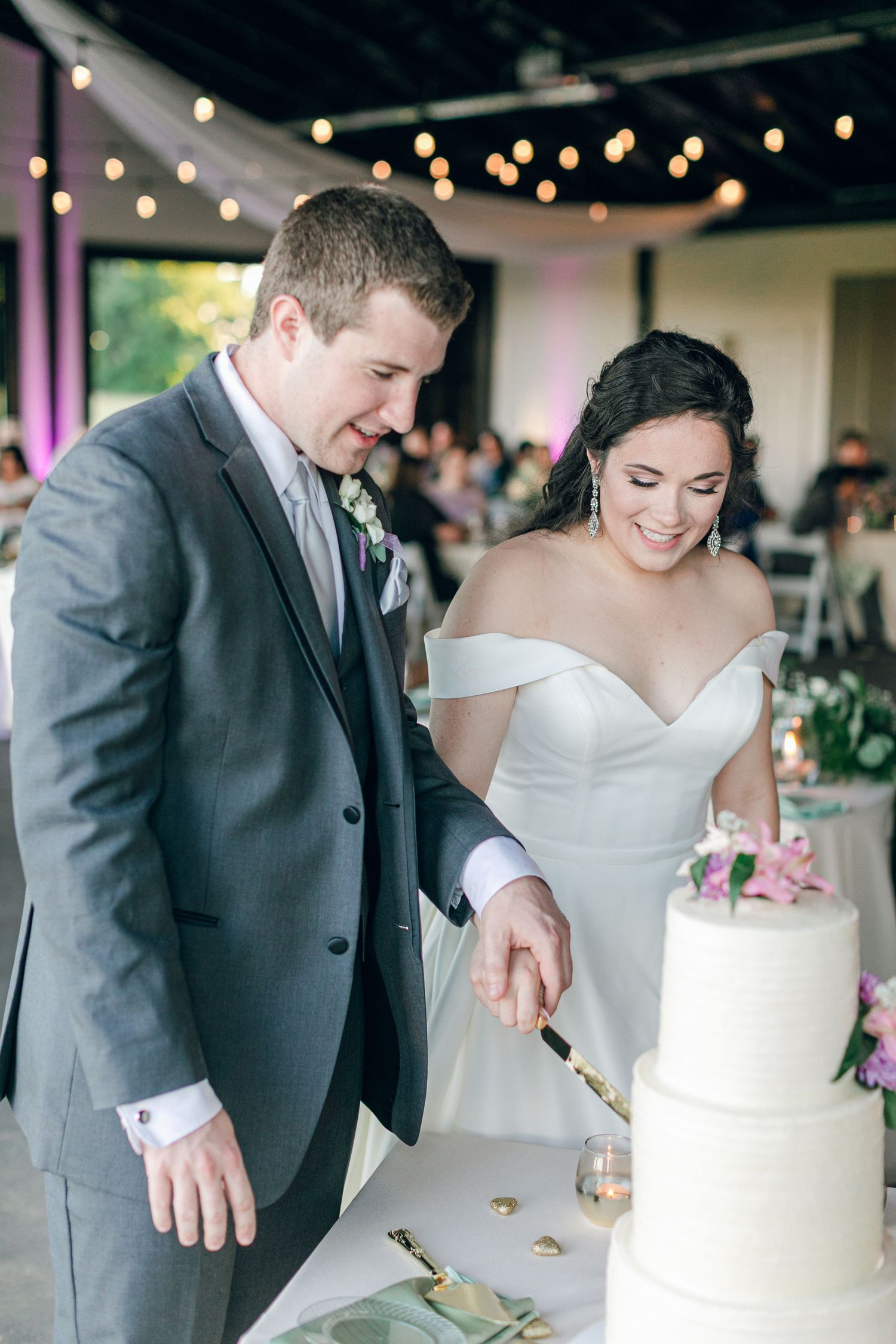 Wedding at Chateau Selah Venue in East Tennessee