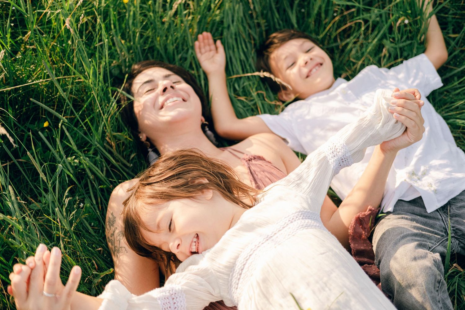 Family Session at Max Patch Trail in North Carolina