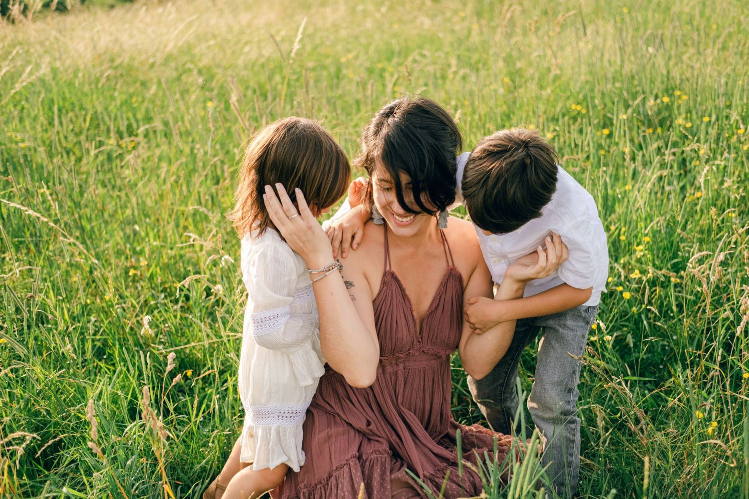 Family Session at Max Patch Trail in North Carolina