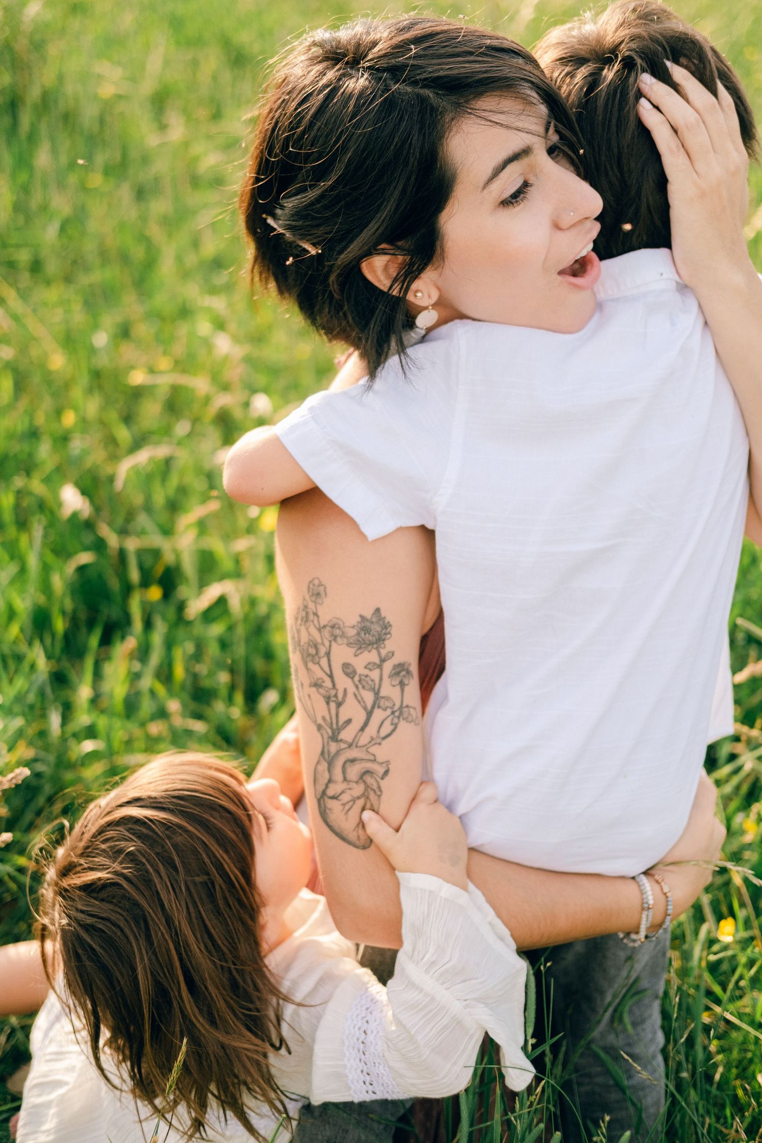 Family Session at Max Patch Trail in North Carolina