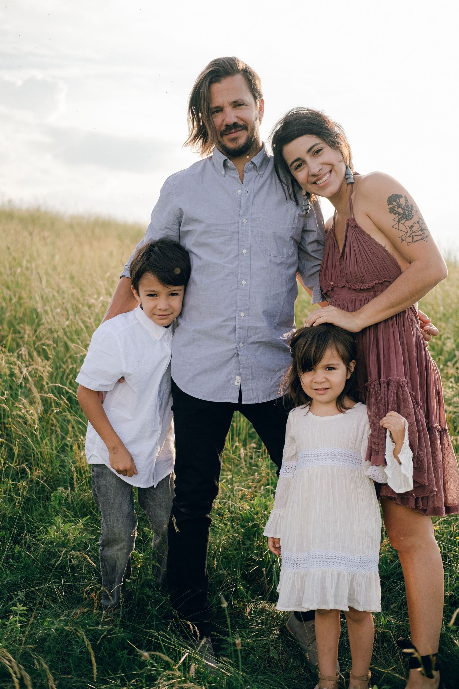 Family Session at Max Patch Trail in North Carolina