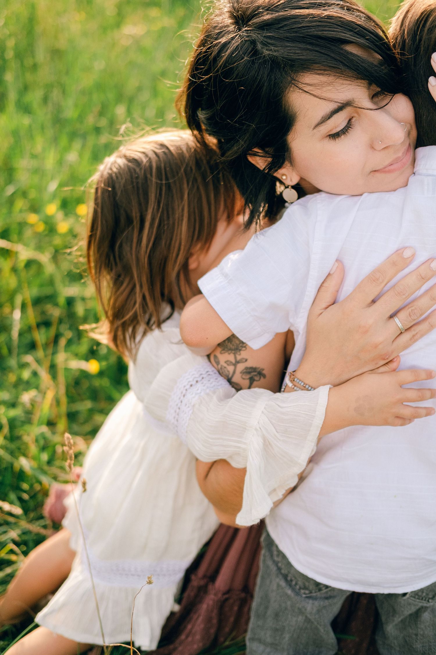 Family Session at Max Patch Trail in North Carolina