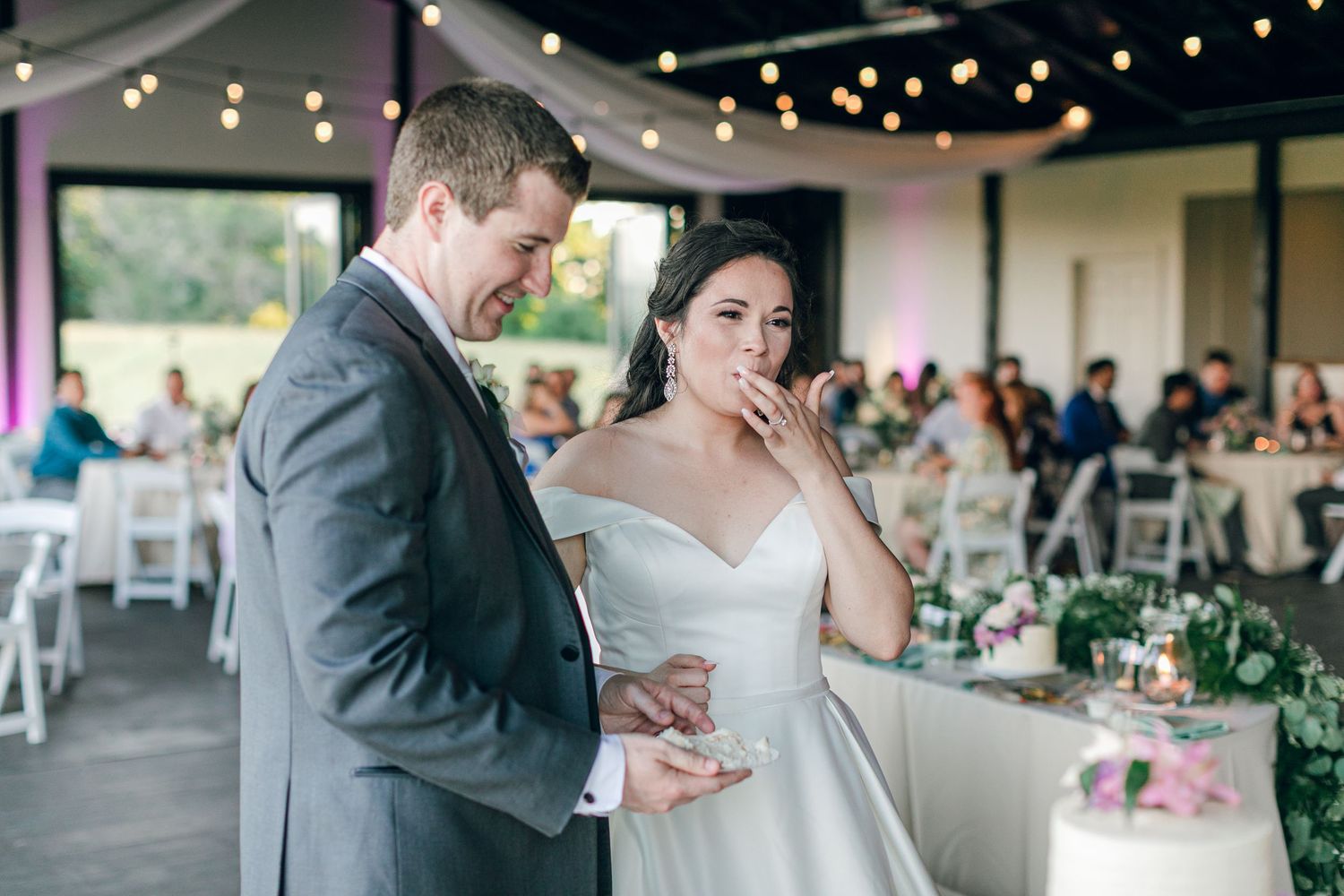 Wedding at Chateau Selah Venue in East Tennessee