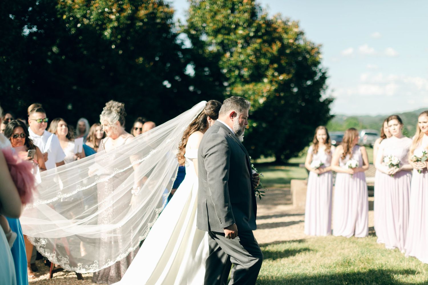 Wedding at Chateau Selah Venue in East Tennessee